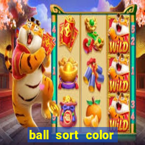 ball sort color water puzzle